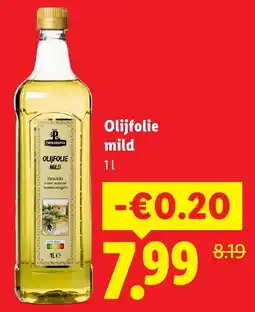 Lidl Olijfolie mild aanbieding