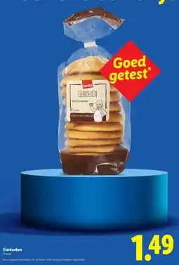 Lidl Sondey Eierkoeken aanbieding