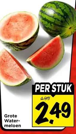 Vomar Voordeelmarkt Grote Water- meloen aanbieding