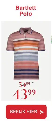 Van Dal Mannenmode Bartlett Polo aanbieding