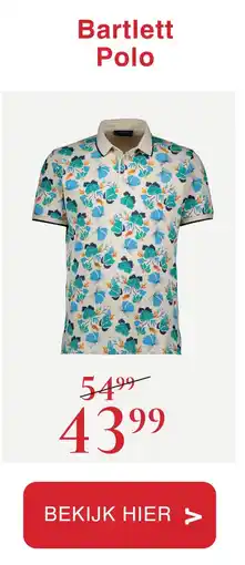 Van Dal Mannenmode Bartlett Polo aanbieding