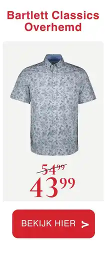 Van Dal Mannenmode Bartlett Classics Overhemd aanbieding