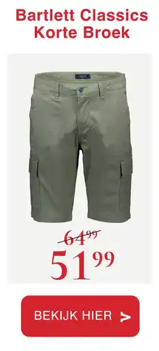 Van Dal Mannenmode Bartlett Classics Korte Broek aanbieding