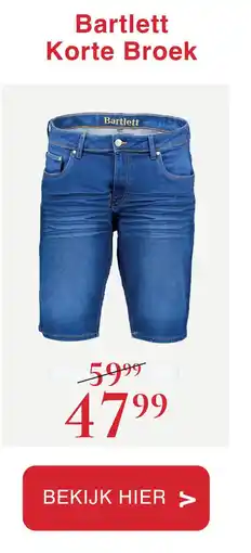 Van Dal Mannenmode Bartlett Korte Broek aanbieding
