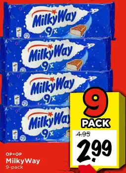 Vomar Voordeelmarkt Milky Way aanbieding