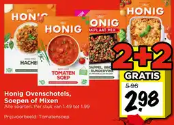 Vomar Voordeelmarkt Honig Ovenschotels, Soepen of Mixen aanbieding