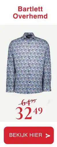 Van Dal Mannenmode Bekijk Bartlett Overhemd aanbieding