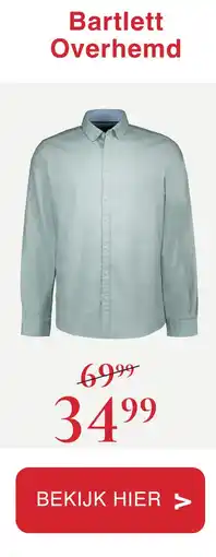 Van Dal Mannenmode Bartlett Overhemd aanbieding