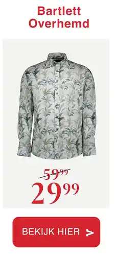 Van Dal Mannenmode Bartlett Overhemd aanbieding