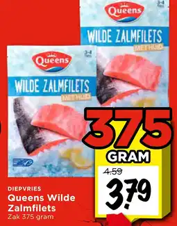 Vomar Voordeelmarkt DIEPVRIES Queens Wilde Zalmfilets aanbieding