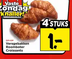 Vomar Voordeelmarkt Versgebakken Roomboter Croissants aanbieding