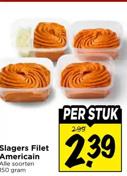 Vomar Voordeelmarkt Slagers Filet Americain aanbieding