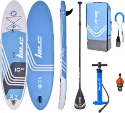 Bol.com Zray X-Rider X2 opblaasbaar supboard set aanbieding