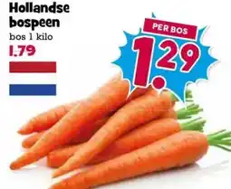 Boon`s Markt Hollandse bospeen aanbieding