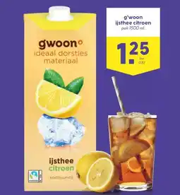 Boon`s Markt g'woon ijsthee citroen aanbieding