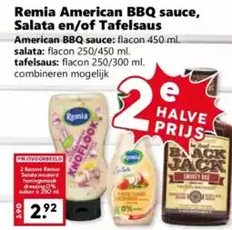Coop Remia American BBQ sauce, Salata en/of Tafelsaus aanbieding