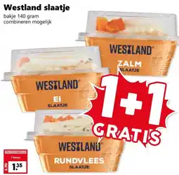Coop Westland slaatje aanbieding