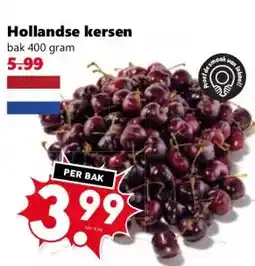 Coop Hollandse kersen aanbieding