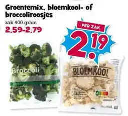 Boon`s Markt Groentemix, bloemkool- of broccoliroosjes aanbieding
