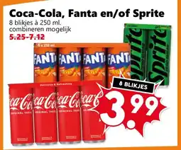 Coop Coca-Cola, Fanta en/of Sprite aanbieding