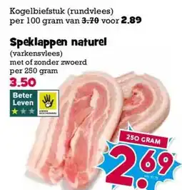 Boon`s Markt Speklappen naturel aanbieding