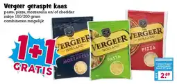 Boon`s Markt Vergeer geraspte kaas aanbieding