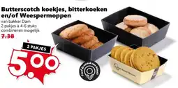 Coop Butterscotch koekjes, bitterkoeken en/of Weespermoppen aanbieding