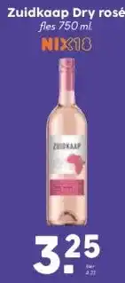 Coop Zuidkaap Dry rosé aanbieding