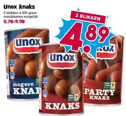 Boon`s Markt Unox knaks aanbieding