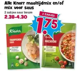 Boon`s Markt Alle Knorr maaltijdmix en/of mix voor saus aanbieding