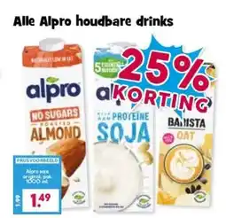 Boon`s Markt Alle Alpro houdbare drinks aanbieding
