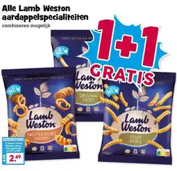 Boon`s Markt Alle Lamb Weston aardappelspecialiteiten aanbieding