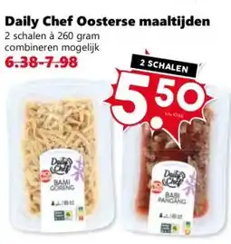Coop Daily Chef Oosterse maaltijden aanbieding