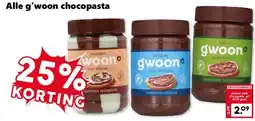Coop Alle g'woon chocopasta aanbieding