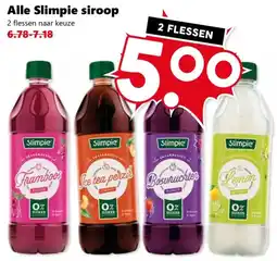 Coop Alle Slimpie siroop aanbieding