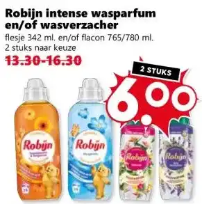 Robijn intense wasparfum en/of wasverzacher