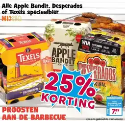 Boon`s Markt Alle Apple Bandit, Desperados of Texels speciaalbier aanbieding