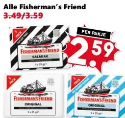 Coop Alle Fisherman's Friend aanbieding