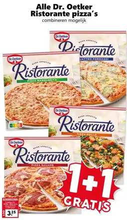 Coop Alle Dr. Oetker Ristorante pizza's aanbieding