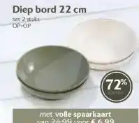 Boon`s Markt Diep bord 22 cm aanbieding
