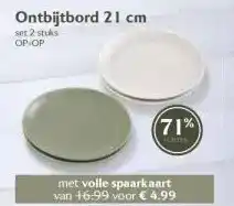 Boon`s Markt Ontbijtbord 21 cm aanbieding