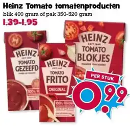 Boon`s Markt Heinz Tomato tomatenproducten aanbieding