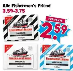 Boon`s Markt Alle Fisherman's Friend aanbieding