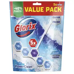 Kruidvat Glorix Power 5 Ocean Toiletblokken aanbieding