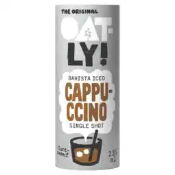 Albert Heijn Oatly! Barista iced cappuccino single shot aanbieding