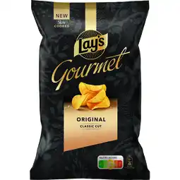 Albert Heijn Lay's Gourmet classic cut original aanbieding