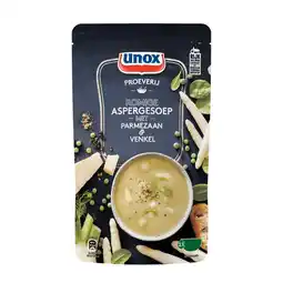 Albert Heijn Unox Romige aspergesoep aanbieding