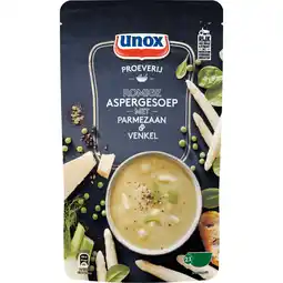 Albert Heijn Unox Romige aspergesoep aanbieding