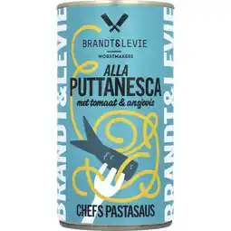 Albert Heijn Brandt & Levie Pastasaus puttanesca met ansjovis aanbieding