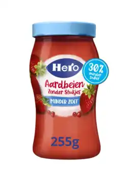 Albert Heijn Hero Aardbeien zonder stukjes minder zoet aanbieding
